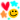 Colorful Smileys + Hearts